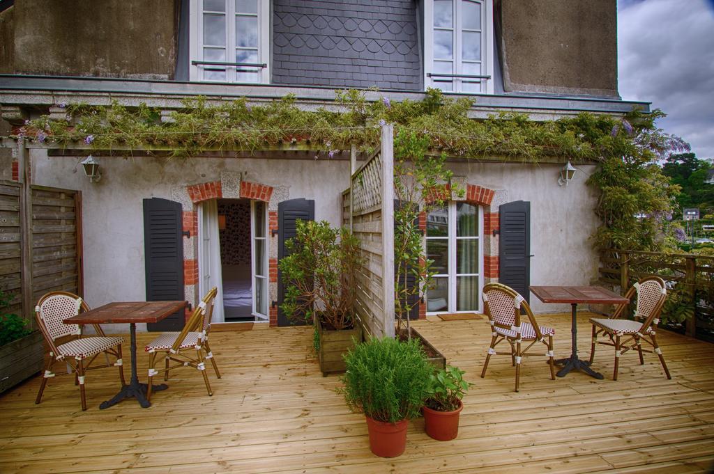 Hotel De Charme Les Mimosas Pont-Aven Room photo